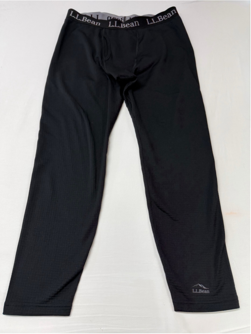 LL Bean Men’s Heavyweight Base Layer Grid Fleece Thermal Underwear Pants XL 2135
